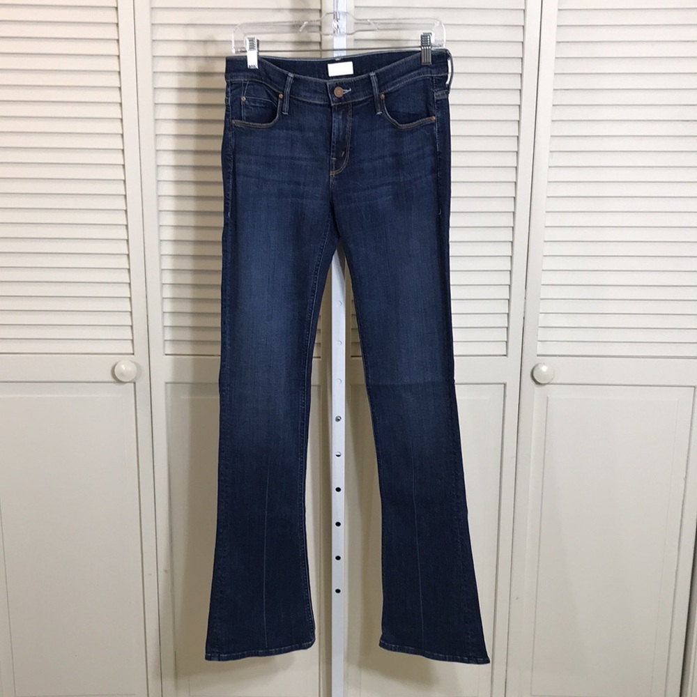 MOTHER The Runaway Skinny Flare Flowers from the Storm Size 28